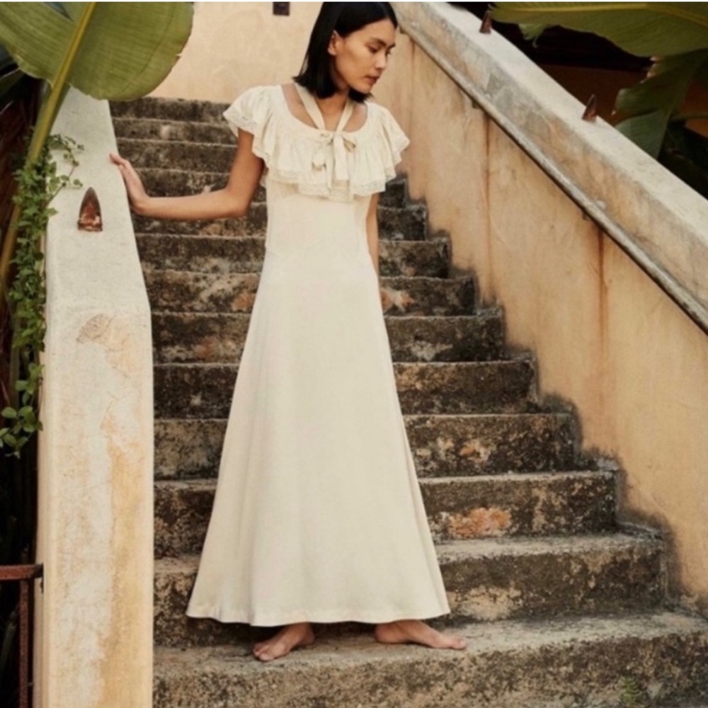 Doen Sicilia Dress in Pearl